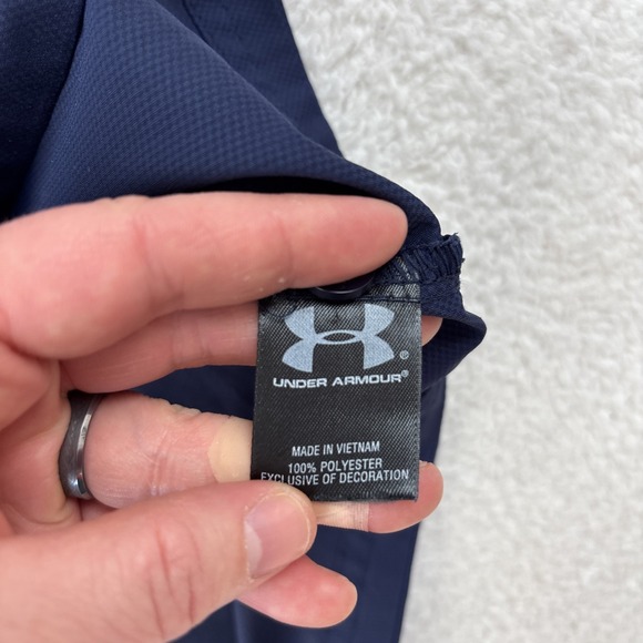 AUBURN TIGERS x UNDER ARMOUR Mens Performance Short Sleeve Button Shirt XL Blue - Picture 5 of 14